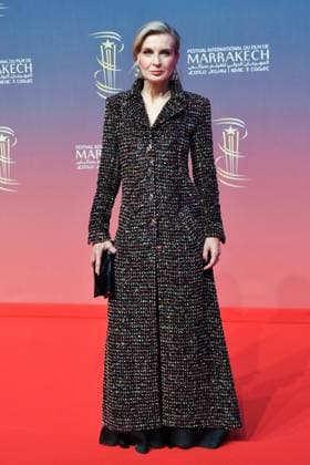 Marrakech Opening Ceremony Red Carpet Melita Toscan Du Plantier attending the Opening Ceremony red carpet during the 21st Marrakech International Film Festival in Marrakech, Morocco on November 29, 2024. Photo by Aurore Marechal ABACAPRESS.COM Marrakech Morocco  Copyright: xMarechalxAurore ABACAx