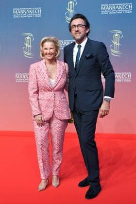 Marrakech Opening Ceremony Red Carpet Iris Knobloch and Francois Breavoine attending the Opening Ceremony red carpet during the 21st Marrakech International Film Festival in Marrakech, Morocco on November 29, 2024. Photo by Aurore Marechal ABACAPRESS.COM Marrakech Morocco  Copyright: xMarechalxAurore ABACAx