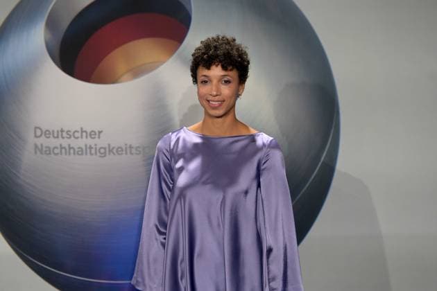German Sustainability Award 2024 on 29 11 2024 at the Maritim Hotel in Düsseldorf Malaika Mihambo Track and field athlete and long jumper xJFx
