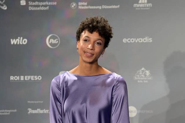 German Sustainability Award 2024 on 29 11 2024 at the Maritim Hotel in Düsseldorf Malaika Mihambo Track and field athlete and long jumper xJFx