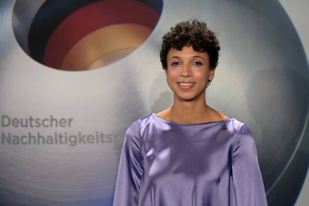German Sustainability Award 2024 on 29 11 2024 at the Maritim Hotel in Düsseldorf Malaika Mihambo Track and field athlete and long jumper xJFx