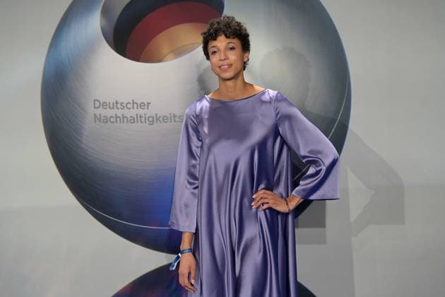 German Sustainability Award 2024 on 29 11 2024 at the Maritim Hotel in Düsseldorf Malaika Mihambo Track and field athlete and long jumper xJFx
