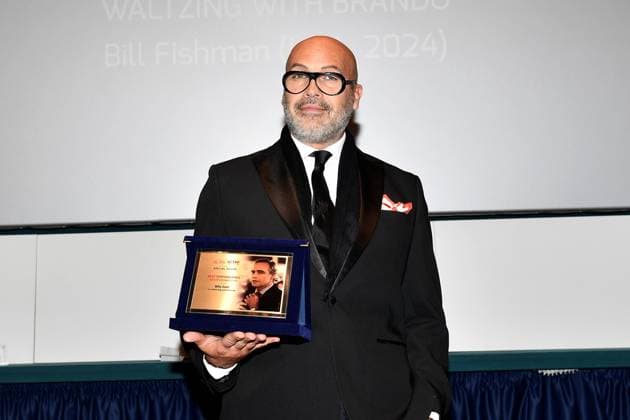 Turin: Turin: 42nd Turin Film Festival. Cinema Massimo. Awards Ceremony. In the photo: Giulio Base, Billy Zane Turin  - ZUMAp169 20241130_zea_p169_481 Copyright: xMaurizioxD Avanzox