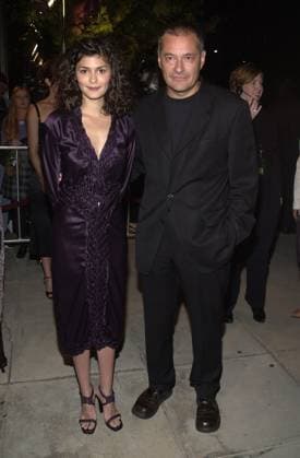RECORD DATE NOT STATED AUDREY TAUTOU and JEAN-PIERRE JEUNET at the premiere of Miramax s Amelie at the Academy of Motion Pictures Arts and Sciences Samuel Goldwyn Theater, Beverly Hills, 10-09-01 , 10571960.jpg, couple, full, black, fame, event, entertainment, famous, person, celebrity, popular,