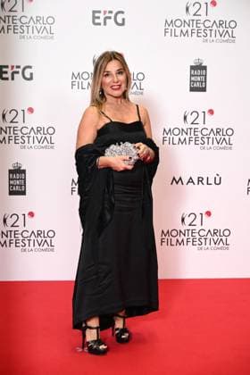 Monte-Carlo Film Festival de la Comedie, Preisverleihung 21st Montecarlo Film Festival - Res Carpet Awards Ceremony. 21st Montecarlo Film Festival - Res Carpet Award Ceremony. In the photo Manuela Ruosi Monte Carlo  Copyright: xIPA ABACAx