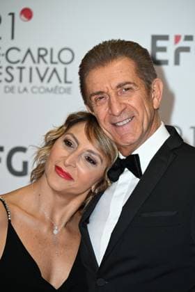 Monte-Carlo Film Festival de la Comedie, Preisverleihung 21st Montecarlo Film Festival - Res Carpet Awards Ceremony. 21st Montecarlo Film Festival - Res Carpet Awards Ceremony. In the photo Paola Minaccioni, Ezio Greggio Monte Carlo  Copyright: xIPA ABACAx