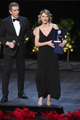 Montecarlo, 21st Montecarlo Film Festival -Award Ceremony Montecarlo, 21st Montecarlo Film Festival - Award Ceremony In the photo: Paola Minaccioni Monte Carlo  Copyright: xIPA ABACAx