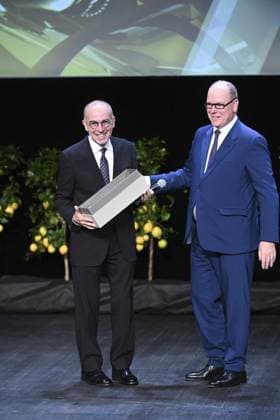 Montecarlo, 21st Montecarlo Film Festival -Award Ceremony Montecarlo, 21st Montecarlo Film Festival - Award Ceremony In the photo: Albert II of Monaco, Giuseppe Tornatore Monte Carlo  Copyright: xIPA ABACAx