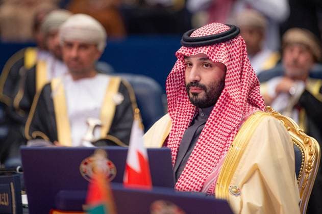 Saudi Crown Prince Mohammed bin Salman Al Saud, heads the Kingdom of Saudi Arabia s delegation to the 45th session of the Supreme Saudi Crown Prince Mohammed bin Salman Al Saud, heads the Kingdom of Saudi Arabia s delegation to the 45th session of the Supreme Council of the Gulf Cooperation Council, Kuwait, on December 1, 2024. Photo by Saudi Press Agency Kuwait Kuwait Kuwait 011224_Kuwait_SPA_1_00(2) Copyright: xapaimagesxSaudixPressxAgencyx xapaimagesx