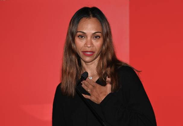 Turin, Italy Zoe Saldana receives the Stella della Mole Award at the National Cinema Museum In the photo:Zoe Saldana  Copyright: xNickxZonnax xipa-agency.netx xNickxZonnax IPA_Agency_IPA52044567