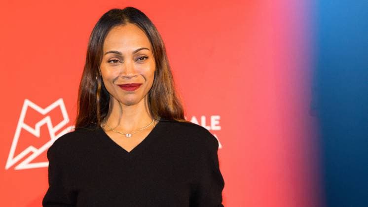 : Turin, Italy. 3rd December 2024. Actress Zoe Saldana receives Stella della Mole award at Italian National Museum of Cinema in Turin (Italy)  - ZUMAp169 20241202_zea_p169_1739 Copyright: xMarcoxDestefanisx