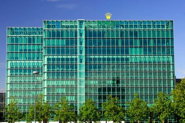 Hauptsitz der Rolex SA, Genf Hauptsitz der Schweizer Uhrenmanufaktur Rolex SA in Genf, Schweiz Headquarters of the Swiss watch manufacturer Rolex SA in Geneva, Switzerland Copyright: xZoonar.com GunterxFischerx 1763152
