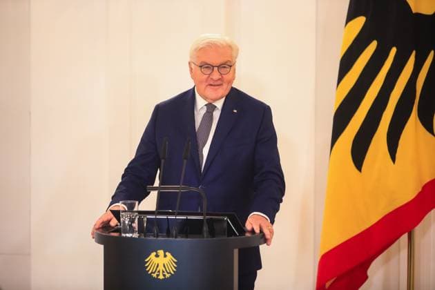 Awarding of the Order of Merit on the Day of Honorary Office Berlin, 4 12 2024 Federal President Frank Walter Steinmeier at the awarding of the Order of Merit on the Day of Honorary Office Berlin Germany Copyright: xPictureteamx