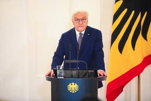 Awarding of the Order of Merit on the Day of Honorary Office Berlin, 4 12 2024 Federal President Frank Walter Steinmeier at the awarding of the Order of Merit on the Day of Honorary Office Berlin Germany Copyright: xPictureteamx