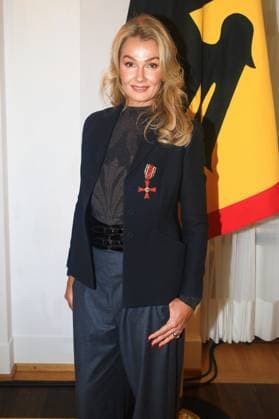 Awarding of the Order of Merit on the Day of Honorary Office Berlin, 4 12 2024 Franziska van Almsick at the awarding of the Order of Merit on the Day of Honorary Office Berlin Germany Copyright: xPictureteamx