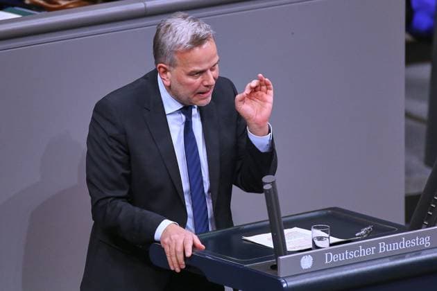 Berlin, Deutschland, 04.12.2024: Deutscher Bundestag: 202. Bundestagssitzung: Leif-Erik Holm, AfD *** Berlin, Germany, 04 12 2024 German Bundestag 202 Bundestag session Leif Erik Holm, AfD Copyright: xdtsxNachrichtenagenturx dts_52723