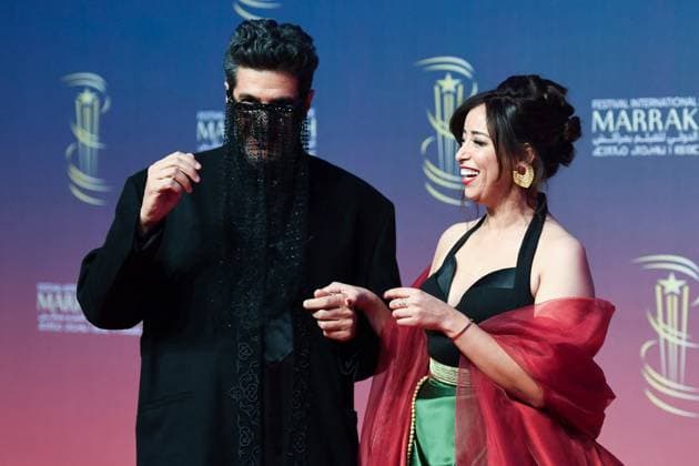 Bilder des Jahres 2024, Entertainment 12 Dezember Entertainment Themen der Woche KW49 Entertainment Bilder des Tages Marrakech Everybody Loves Touda Premiere Nabil Ayouch and Nisrin Erradi attending the Everybody Loves Touda Premiere during the 21st Marrakech International Film Festival in Marrakech, Morocco on December 04, 2024. Photo by Aurore Marechal ABACAPRESS.COM Marrakech Morocco  Copyright: xMarechalxAurore ABACAx