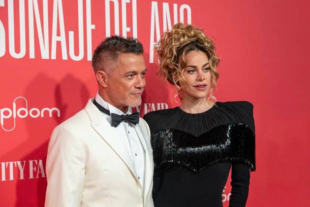 December 4, 2024, Madrid, Madrid, Spain: ALEJANDRO SANZ and CANDELA MARQUEZ attends Vanity Fair Person of the Year Award 2024: Ã¢â‚¬oeALEJANDRO SANZÃ¢â‚¬Â at the NEOMUDEJAR MUSEUM on December 04, 2024 in Madrid, Spain. Madrid Spain - ZUMAc312 20241204_zsp_c312_024 Copyright: xOscarxManuelxSanchezx