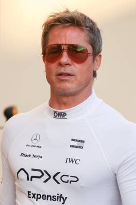 December 5, 2024, Abu Dhabi, United Arab Emirates: Brad Pitt, actor playing Sonny Hayes, a driver of the fictional Apex APXGP F1 team in the upcoming F1 movie directed by Joseph Kosinski, is seen in a paddock ahead of Formula 1 Abu Dhabi Grand Prix at Yas Marina Circuit on December 5th, 2024 in Abu Dhabi, United Arab Emirates. Abu Dhabi United Arab Emirates - ZUMAz156 20241205_zip_z156_019 Copyright: xBeataxZawrzelx