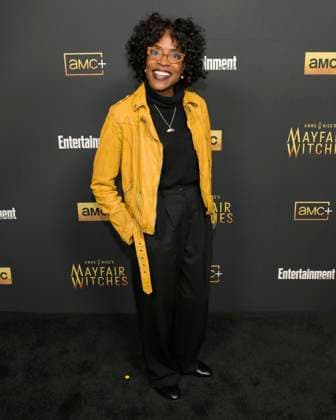 AMC s Anne Rice s Mayfair Witches S2 Red Carpet 05 December 2024 - Hollywood, California - Charlayne Woodard. AMC s Anne Rice s Mayfair Witches S2 Red Carpet at Masonic Lodge at Hollywood Forever Cemeter. Photo Credit: Billy Bennight AdMedia Hollywood California United States EDITORIAL USE ONLY  Copyright: xx BillyxBennightx admphotostwo905919