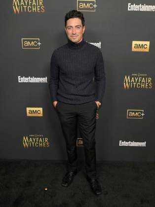 AMC s Anne Rice s Mayfair Witches S2 Red Carpet 05 December 2024 - Hollywood, California - Ben Feldman. AMC s Anne Rice s Mayfair Witches S2 Red Carpet at Masonic Lodge at Hollywood Forever Cemeter. Photo Credit: Billy Bennight AdMedia Hollywood California United States EDITORIAL USE ONLY  Copyright: xx BillyxBennightx admphotostwo905948