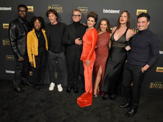 December 5, 2024, Hollywood, California, USA: (L-R) Tongayi Chirisa, Charlayne Woodard, Dimitri Hamlin, Harry Hamlin, Lisa Rinna, Alyssa Jirrels, Jen Richards and Ben Feldman attend AMC s Anne Rice s Mayfair Witches Season 2 Red Carpet. Hollywood USA - ZUMAb173 20241205_aap_b173_186 Copyright: xBillyxBennightx
