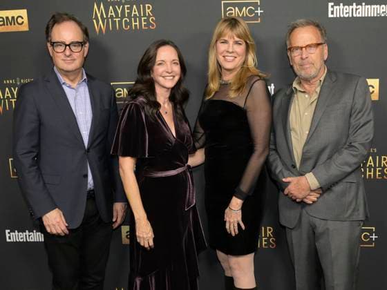 December 5, 2024, Hollywood, California, USA: (L-R) Dan McDermott, Kristin Dolan, Esta Spalding and Mark Johnson attends AMC s Anne Rice s Mayfair Witches Season 2 Red Carpet. Hollywood USA - ZUMAb173 20241205_aap_b173_206 Copyright: xBillyxBennightx