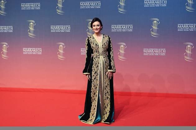 Marrakech Closing Red Carpet Nabila Kilani attending the Closing Red Carpet during the 21st Marrakech International Film Festival in Marrakech, Morocco on December 07, 2024. Photo by Aurore Marechal ABACAPRESS.COM Marrakech Morocco  Copyright: xMarechalxAurore ABACAx