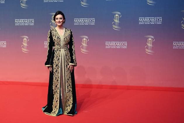 Entertainment Bilder des Tages Marrakech Closing Red Carpet Nabila Kilani attending the Closing Red Carpet during the 21st Marrakech International Film Festival in Marrakech, Morocco on December 07, 2024. Photo by Aurore Marechal ABACAPRESS.COM Marrakech Morocco  Copyright: xMarechalxAurore ABACAx