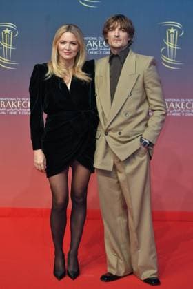 Marrakech Closing Red Carpet Virginie Efia and Niels Schneider attending the Closing Red Carpet during the 21st Marrakech International Film Festival in Marrakech, Morocco on December 07, 2024. Photo by Aurore Marechal ABACAPRESS.COM Marrakech Morocco  Copyright: xMarechalxAurore ABACAx