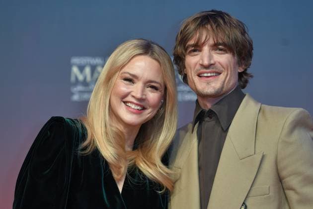 Marrakech Closing Red Carpet Virginie Efia and Niels Schneider attending the Closing Red Carpet during the 21st Marrakech International Film Festival in Marrakech, Morocco on December 07, 2024. Photo by Aurore Marechal ABACAPRESS.COM Marrakech Morocco  Copyright: xMarechalxAurore ABACAx
