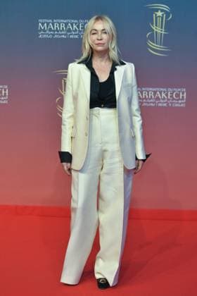Marrakech Closing Red Carpet Emmanuelle Beart attending the Closing Red Carpet during the 21st Marrakech International Film Festival in Marrakech, Morocco on December 07, 2024. Photo by Aurore Marechal ABACAPRESS.COM Marrakech Morocco  Copyright: xMarechalxAurore ABACAx