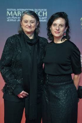 Marrakech Closing Red Carpet Sandrine Brauer and Marie Masmonteil attending the Closing Red Carpet during the 21st Marrakech International Film Festival in Marrakech, Morocco on December 07, 2024. Photo by Aurore Marechal ABACAPRESS.COM Marrakech Morocco  Copyright: xMarechalxAurore ABACAx