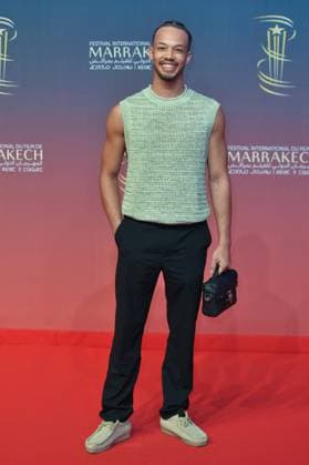 Marrakech Closing Red Carpet Melvin Boomer attending the Closing Red Carpet during the 21st Marrakech International Film Festival in Marrakech, Morocco on December 07, 2024. Photo by Aurore Marechal ABACAPRESS.COM Marrakech Morocco  Copyright: xMarechalxAurore ABACAx
