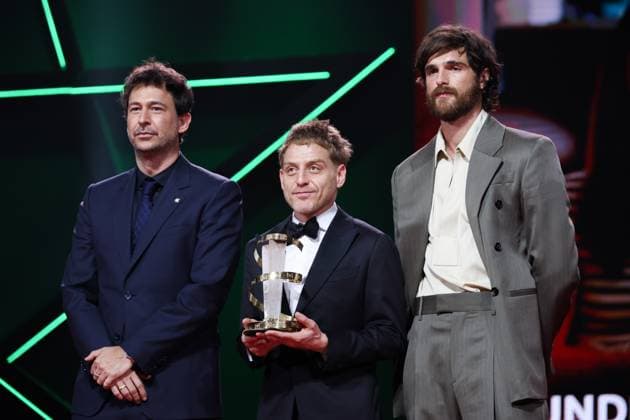 21st Marrakech Film Festival Saturday December 7 312117 2024 12 07 marrakech Morocco Elordi, Jacob Mitre, Santiago Damian Kocur  Copyright: xIvankaxVoisinx xStarfacex STAR_312117_081