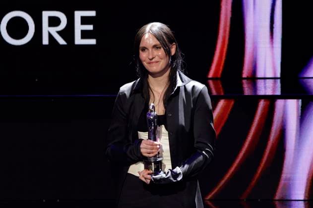 Frederikke Hoffmeier at the presentation of the 37 European Film Awards 2024 at the Lucerne Culture and Convention Center Lucerne, 07 12 2024 Foto:xS.xGabschx xFuturexImagex efa_4336