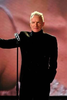 Entertainment Themen der Woche KW49 Entertainment Bilder des Tages Milan, Italy: Milan, TV Show Che Tempo Che FÃ  - Nove. In the photo Sting Milan Italy  - ZUMAp169 20241208_zea_p169_386 Copyright: xTe-Cox
