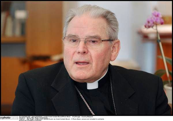 News: Mgr. Roger Vangheluwe Mgr Roger Vangheluwe 24 4 2010 pict. by Violet Corbett Brock - Photo News picture not included in contracts Brugge Belgium  Copyright: xVioletxCorbettxBrockx