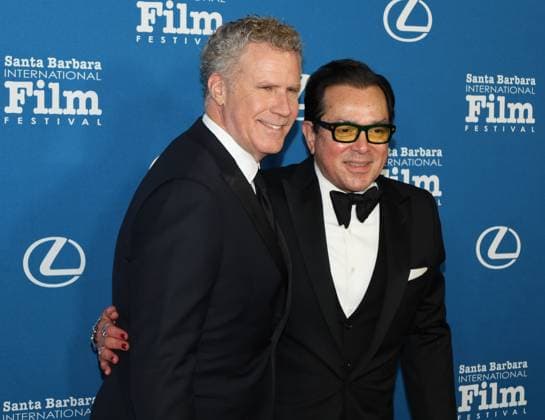December 11, 2024, Santa Barbara, California, U.S.A: Actor Comedian Will Ferrell and SBIFF Executive Director Roger Durling, wearing a Tux and a Kilt on the Red Carpet before receiving the Kirk Douglas Award at the The Ritz-Carlton Bacara Santa Barbara on December 11, 2024. The Fundraiser for the Santa Barbara International Film Festival (SBIFF) 2025 took place on December 11, 2024. Santa Barbara U.S.A - ZUMAk144 20241211_znp_k144_017 Copyright: xAmyxKatzx