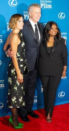 December 11, 2024, Santa Barbara, California, U.S.A: Actor Comedians Kristen Wiig, Will Ferrell, Octavia Spencer smile on the Red Carpet before Will received The Kirk Douglas Award at the The Ritz-Carlton Bacara Santa Barbara on December 11, 2024. The Fundraiser for the Santa Barbara International Film Festival (SBIFF) 2025 took place on December 11, 2024. Santa Barbara U.S.A - ZUMAk144 20241211_znp_k144_026 Copyright: xAmyxKatzx