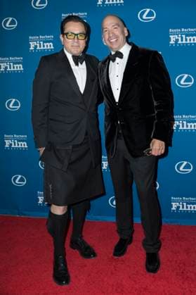 Roger Durling and Ernesto Paredes at the 17th Kirk Douglas Award for Excellence in Film at the 40 Santa Barbara International Film Festival at the Ritz Carlton Bacara Hotel Santa Barbara, 11 12 2024 Foto:xC.xVanxWagonerx xFuturexImagex douglas_4201