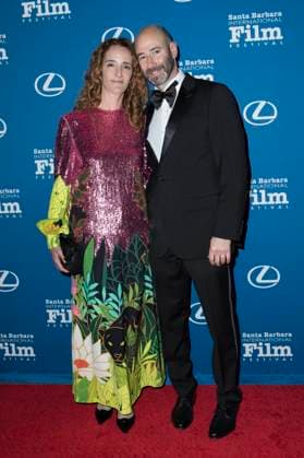 Jessica Elbaum and Rafael Marmor at the 17th Kirk Douglas Award for Excellence in Film at the 40 Santa Barbara International Film Festival at the Ritz Carlton Bacara Hotel Santa Barbara, 11 12 2024 Foto:xC.xVanxWagonerx xFuturexImagex douglas_4204