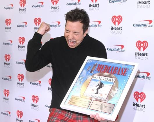 Bilder des Jahres 2024, Entertainment 12 Dezember Entertainment Themen der Woche KW50 News Bilder des Tages iHeartRadio z100 s Jingle Ball 2024 - Arrivals Jimmy Fallon attends iHeartRadio z100 s Jingle Ball 2024 Presented By Capital One at Madison Square Garden on December 13, 2024 in New York City. New York Madison Square Garden NY USA Copyright: xJeremyxSmith imageSPACEx