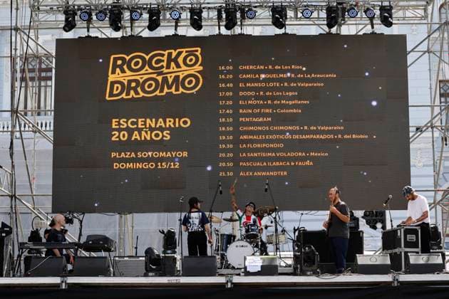 Valparaiso, December 15, 2024 Closing of the free music festival Rockodromo 2024 at the Sotomayor square Raul Zamora Aton Chile, Valparaiso Chile Aton 967201  Copyright: RAULxZAMORA ATONxCHILE