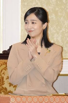 Japanese Princess Kako at award ceremony Japanese Princess Kako attends an award ceremony for companies and other organizations that contributed to urban afforestation on Dec. 16, 2024, in Tokyo.  A14AA0003878986P