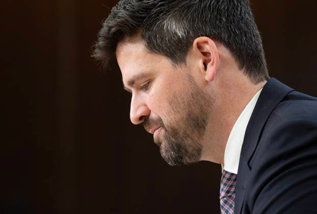 December 16, 2024, Ottawa, On, Canada: Sean Fraser is seen during a news conference, Monday, Dec. 16, 2024 in Ottawa. Ottawa Canada  - ZUMAc35_ 20241216_zaf_c35_012 Copyright: xAdrianxWyldx