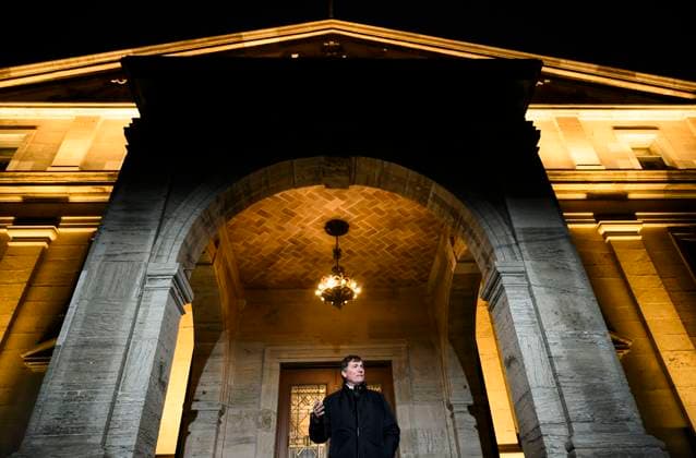 December 16, 2024, Ottawa, On, CAN: Dominic LeBlanc, Minister of Finance, Public Safety and Intergovernmental Affairs, participates in a news conference after a swearing in ceremony at Rideau Hall in Ottawa, on Monday, Dec. 16, 2024. Ottawa CAN - ZUMAc35_ 20241216_zaf_c35_164 Copyright: xJustinxTangx