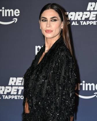 Milan, Italy: Milan, Red Carpet Vip On The Carpet. In the photo: Melissa Satta Milan Italy  - ZUMAp169 20241217_zea_p169_818 Copyright: xManuelexMangiarottix