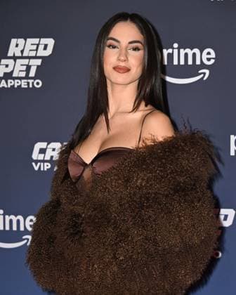 Milan, Red Carpet Vip On The Carpet. In the photo: Giulia De Lellis  Copyright: xManuelexMangiarottix xipa-agency.netx xManuelexMangiarottix IPA_Agency_IPA52478143