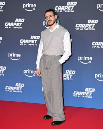 Milan, Red Carpet Vip On The Carpet. In the photo: Slim Dogs, Mauro Zingarelli  Copyright: xManuelexMangiarottix xipa-agency.netx xManuelexMangiarottix IPA_Agency_IPA52477795